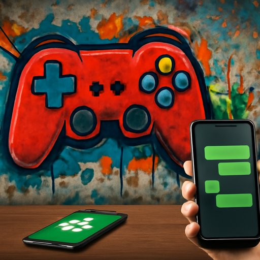 6666 game میز پر فون کے ساتھ خاندانی بات چیت
